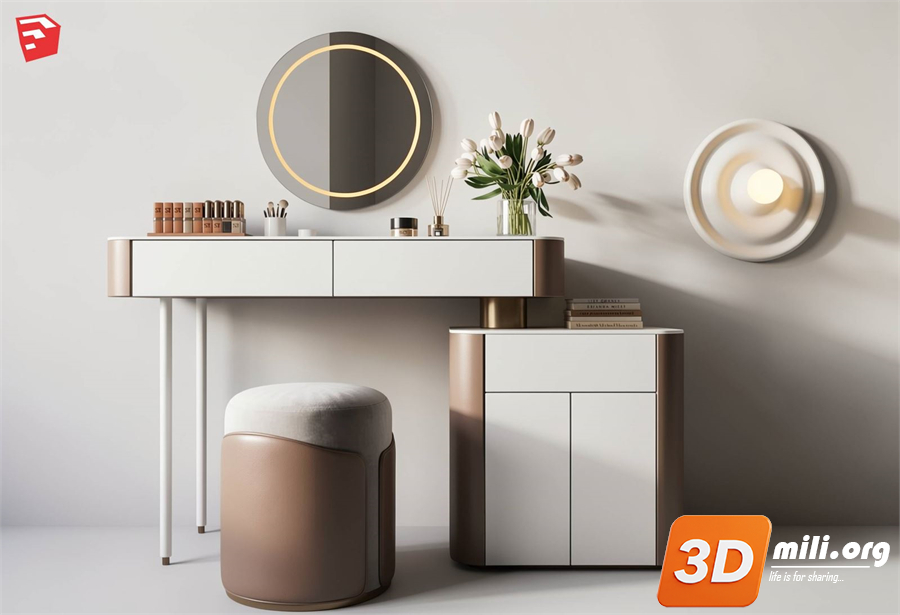 Dressing Table Skp Files 